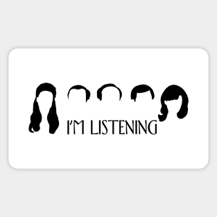 im listening Sticker